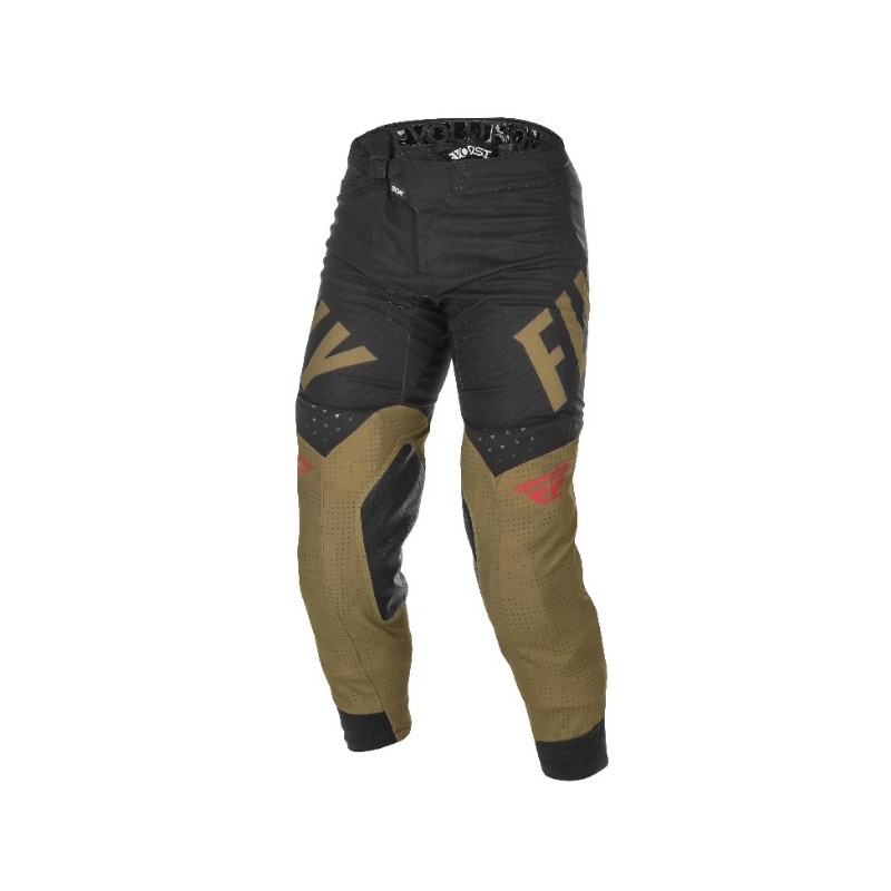 Motocross nadrág FLY Racing Evolution 2021 zöld-fekete-piros