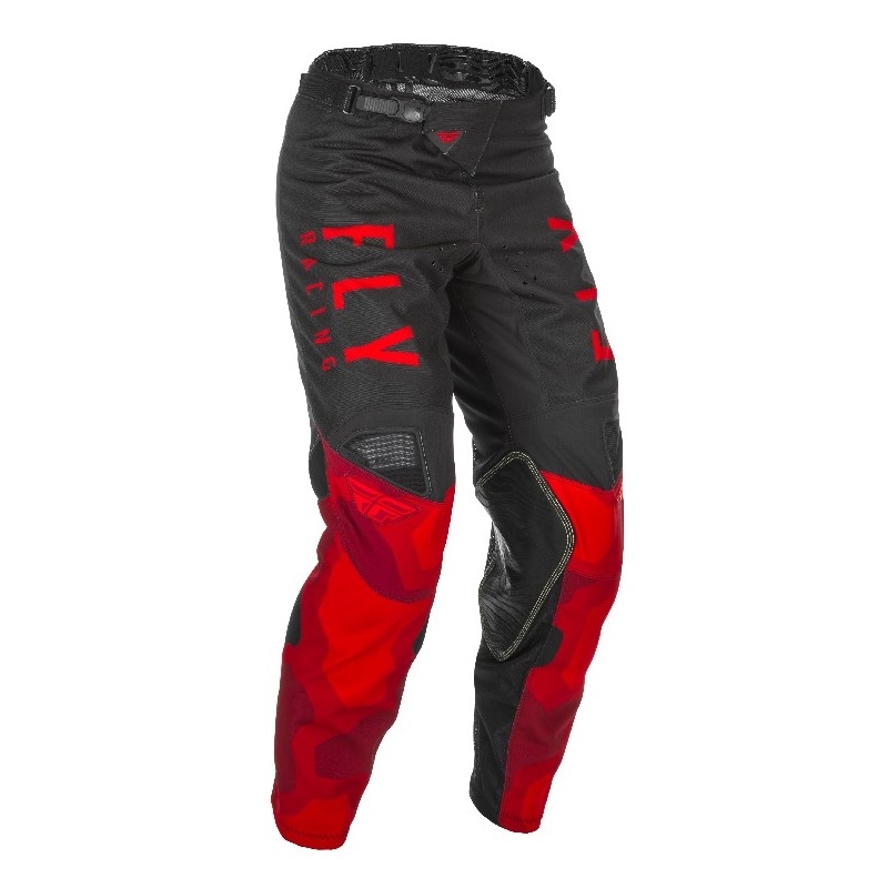 Motocross Pants FLY Racing Kinetic K221 2021 Piros-Fekete