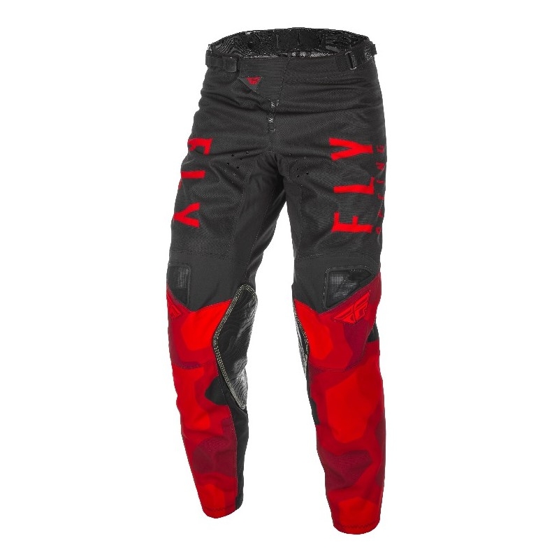 Motocross Pants FLY Racing Kinetic K221 2021 Piros-Fekete