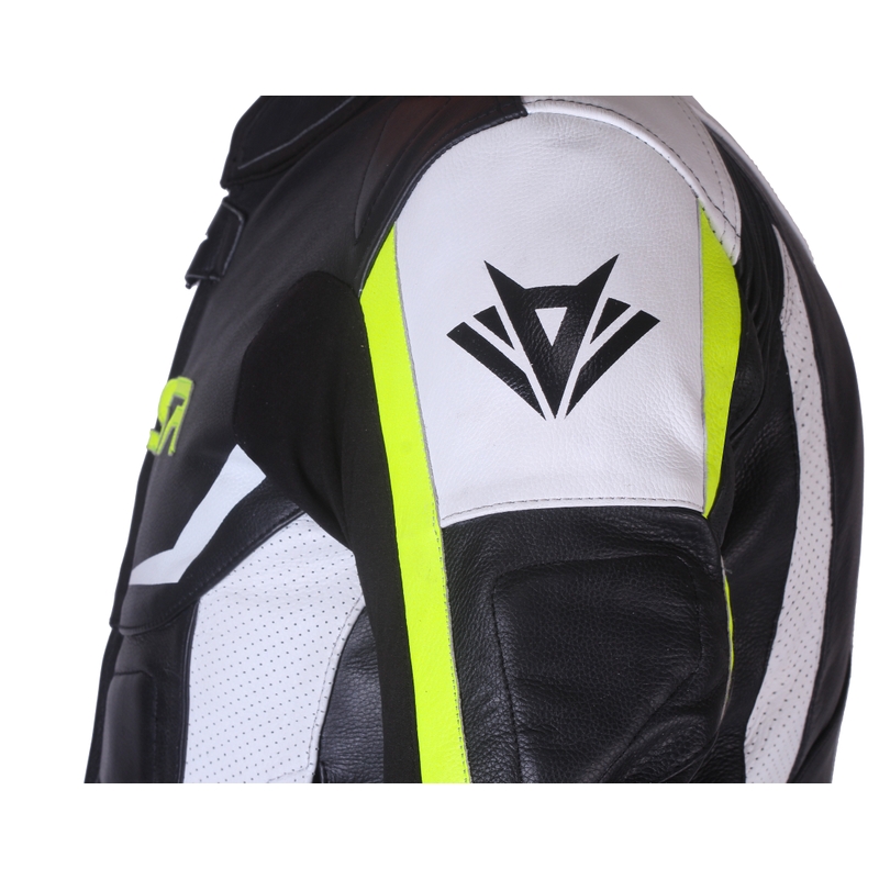 Férfi kabát RSA Blade fekete-fehér-neon sárga kiárusítás