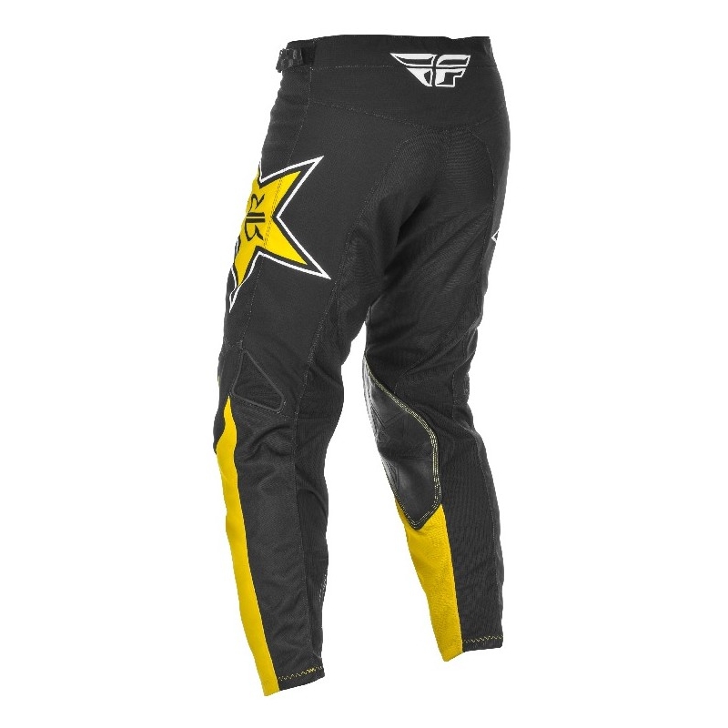 Motocross Pants FLY Racing Kinetic Rockstar 2021 sárga-fekete