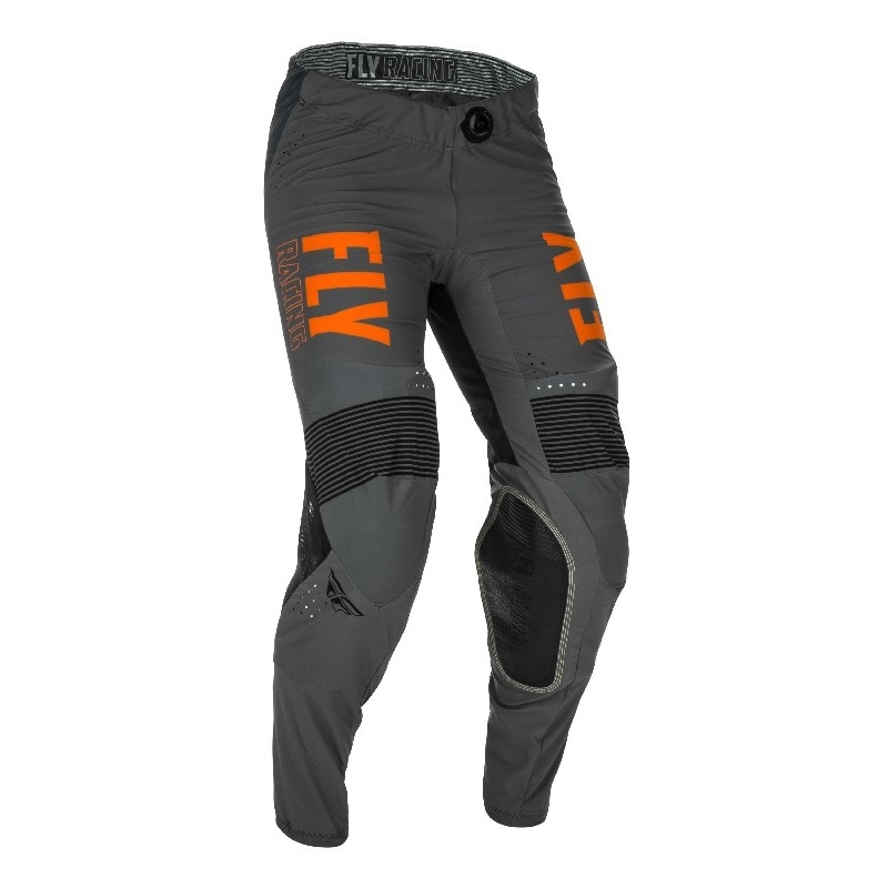 Motocross Pants FLY Racing Lite 2021 Szürke-narancs-fekete
