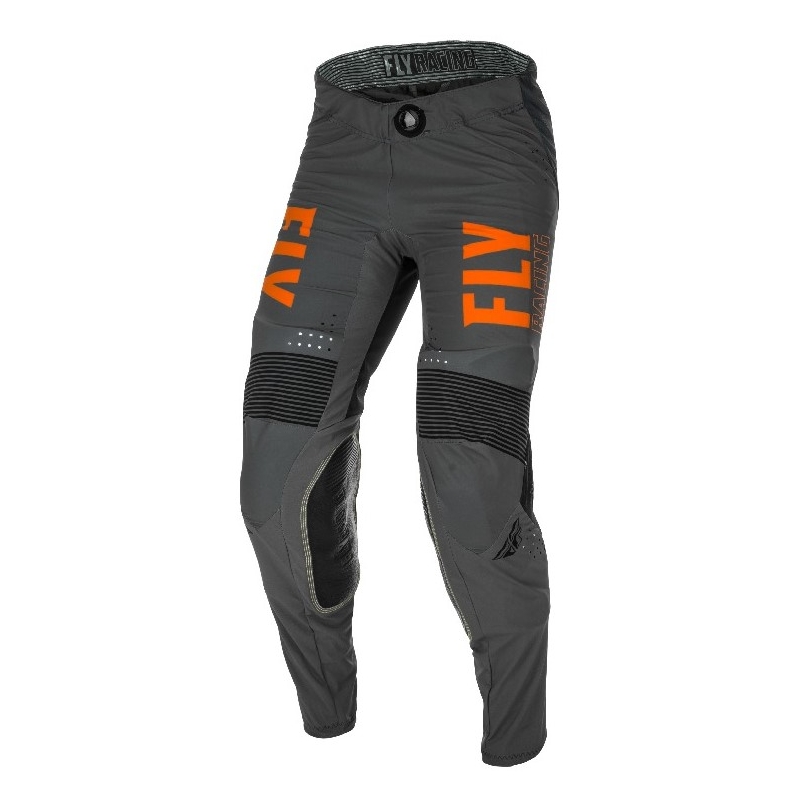 Motocross Pants FLY Racing Lite 2021 Szürke-narancs-fekete
