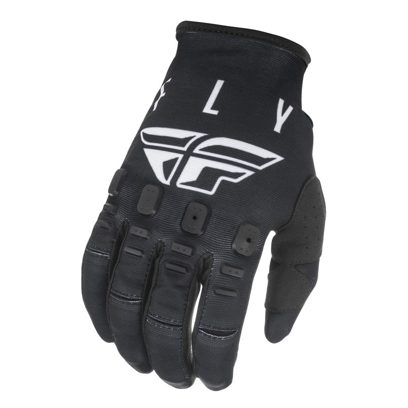 Motocross kesztyű FLY Racing Kinetic K121 fekete-fehér
