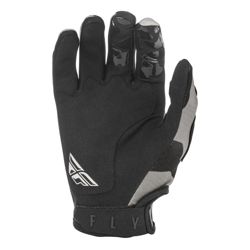 Motocross kesztyű FLY Racing Kinetic K221 fekete-szürke akció