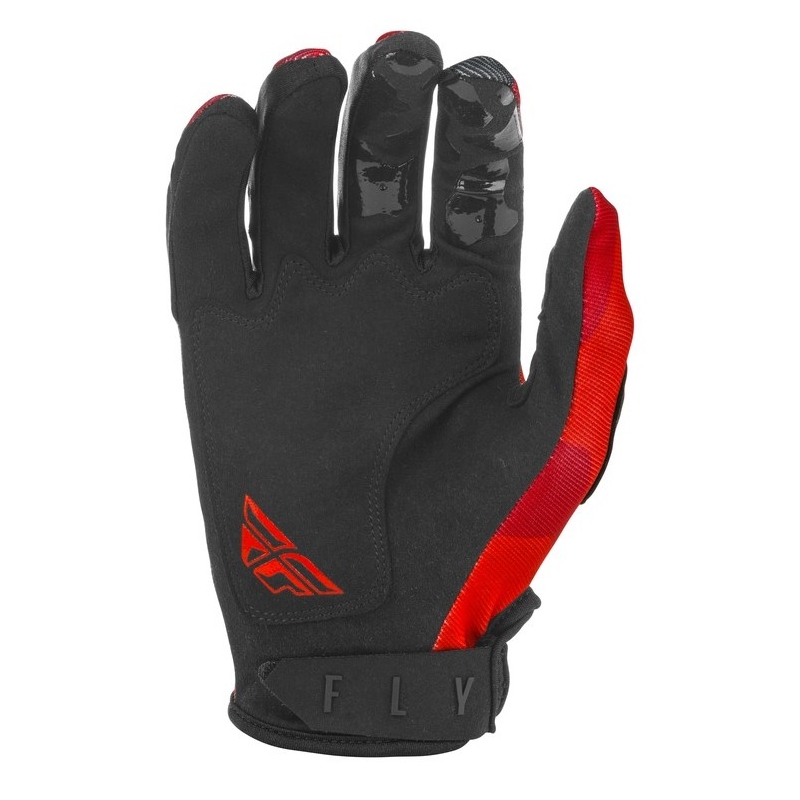 Motocross kesztyű FLY Racing Kinetic K221 piros-fekete