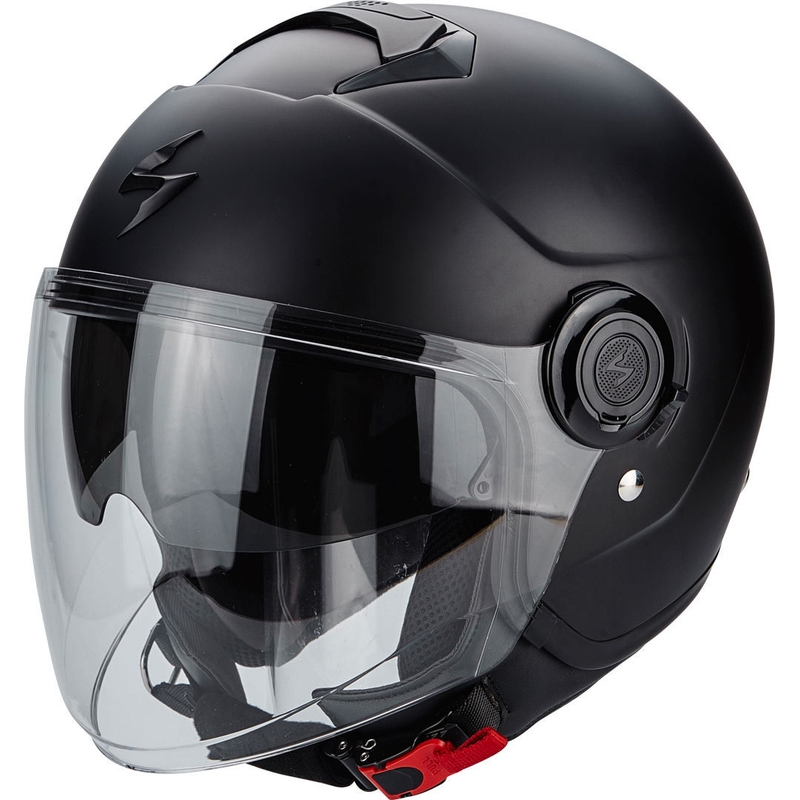Nyitott sisak Scorpion EXO-CITY Solid matt fekete