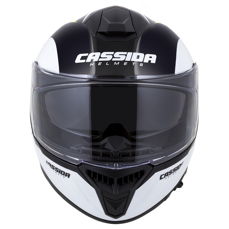 Integrált sisak Cassida Integral GT 2.0 Ikon Fekete-Fehér-Szürke-Fluo Sárga
