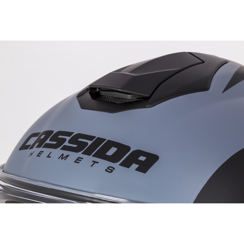 Zárt sisak Cassida Integral GT 2.0 Ikon fekete-szürke kiárusítás
