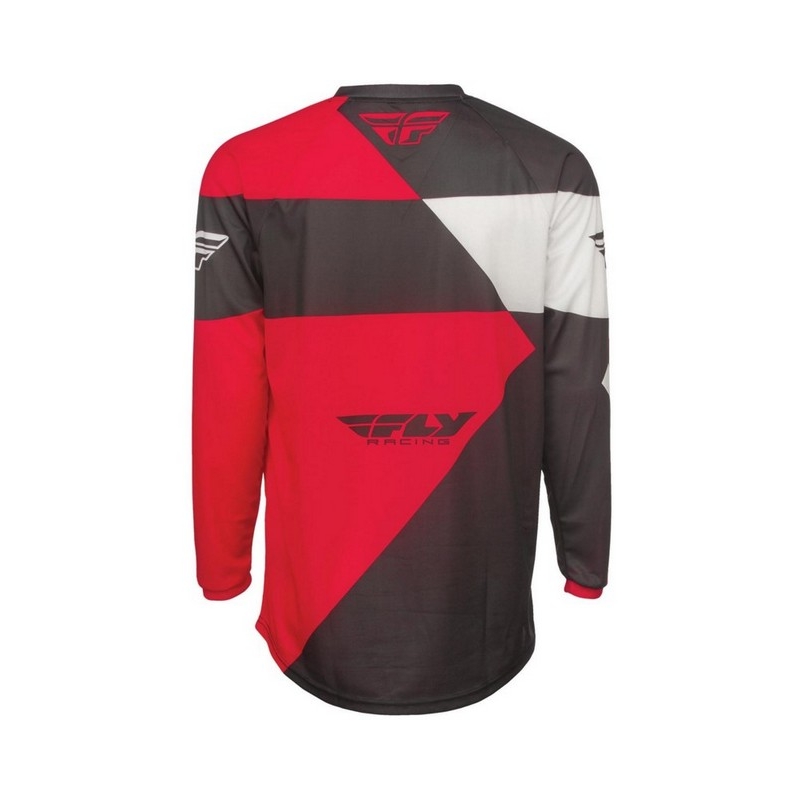 MX dres Fly F-16 2016 červeno-černo-bílý