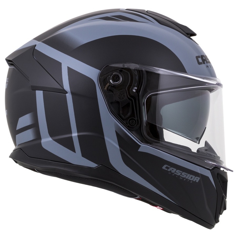 Zárt sisak Cassida Integral GT 2.0 Ikon fekete-szürke kiárusítás