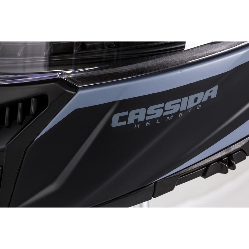 Zárt sisak Cassida Integral GT 2.0 Ikon fekete-szürke kiárusítás