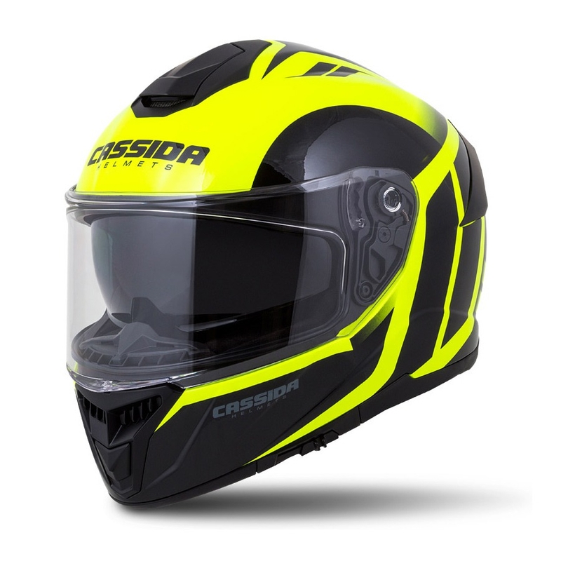 Integrált sisak Cassida Integral GT 2.0 Ikon fekete-fluo sárga