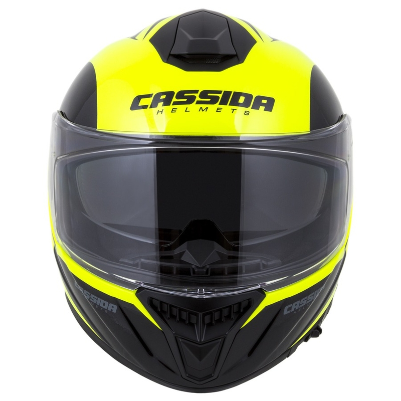 Integrált sisak Cassida Integral GT 2.0 Ikon fekete-fluo sárga