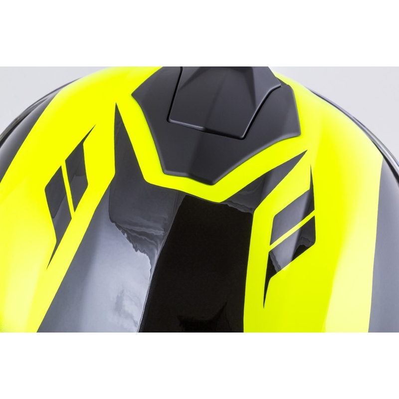 Integrált sisak Cassida Integral GT 2.0 Ikon fekete-fluo sárga