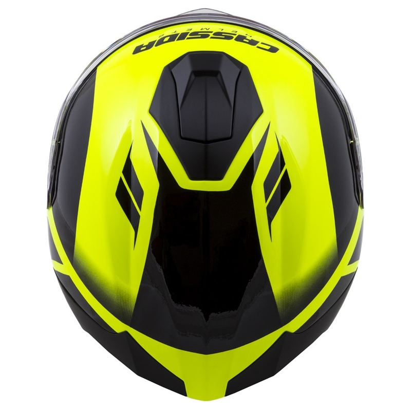 Integrált sisak Cassida Integral GT 2.0 Ikon fekete-fluo sárga
