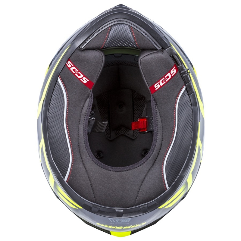 Integrált sisak Cassida Integral GT 2.0 Ikon fekete-fluo sárga