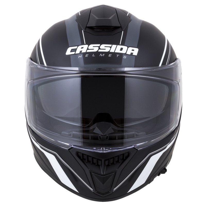 Zárt sisak Cassida Integral GT 2.0 Reptyl fekete-fehér kiárusítás