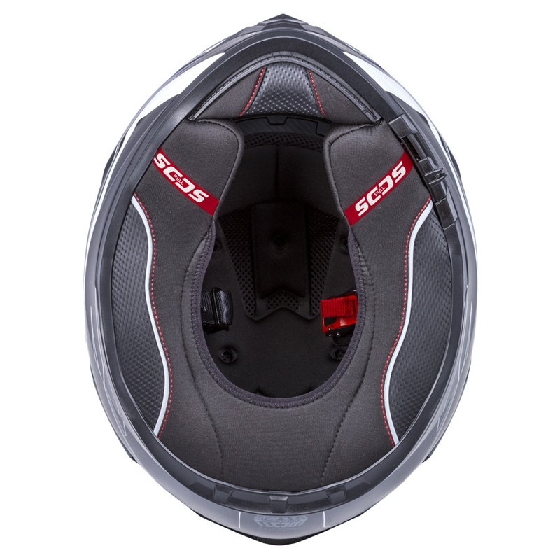 Zárt sisak Cassida Integral GT 2.0 Reptyl fekete-fehér kiárusítás