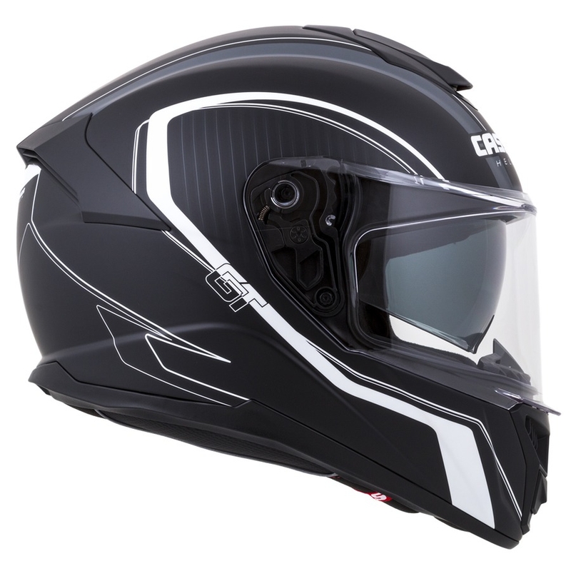 Zárt sisak Cassida Integral GT 2.0 Reptyl fekete-fehér kiárusítás