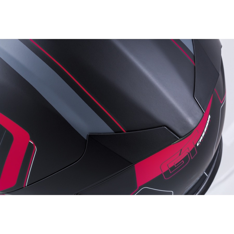 Integrált sisak Cassida Integral GT 2.0 Reptyl fekete-szürke-fluo piros