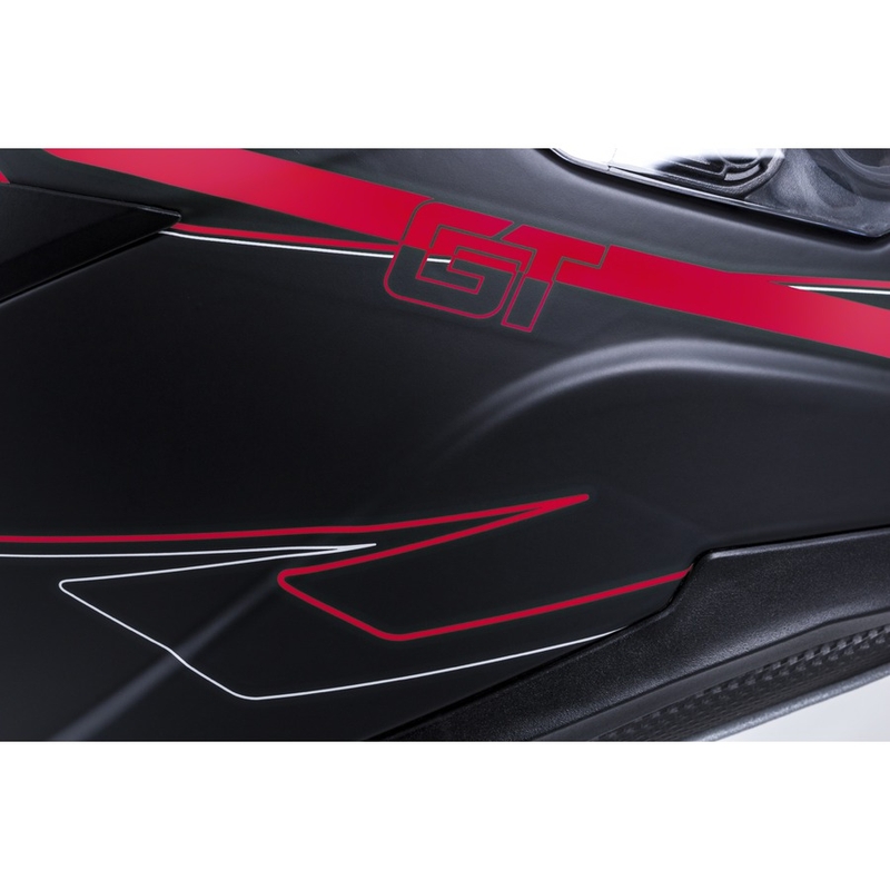 Integrált sisak Cassida Integral GT 2.0 Reptyl fekete-szürke-fluo piros