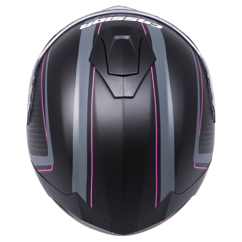 Integrált sisak Cassida Integral GT 2.0 Reptyl fekete-szürke-rózsaszín