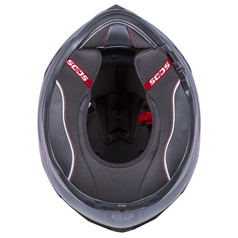 Integrált sisak Cassida Integral GT 2.0 Reptyl fekete-szürke-rózsaszín