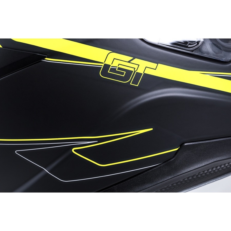 Integrált sisak Cassida Integral GT 2.0 Reptyl fekete-szürke-fluo sárga eladó