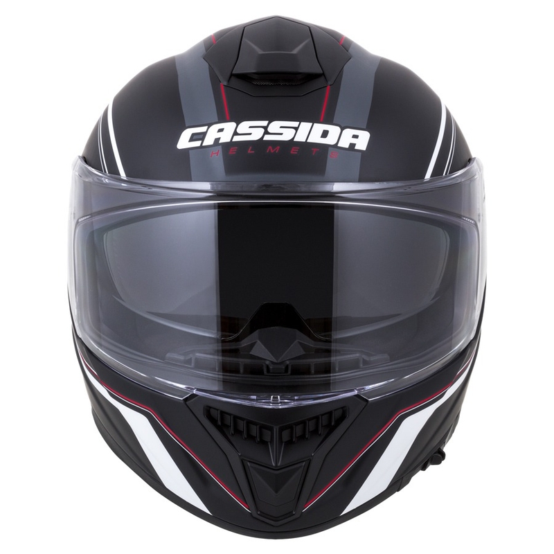 Integrált sisak Cassida Integral GT 2.0 Reptyl fekete-szürke-fehér-piros