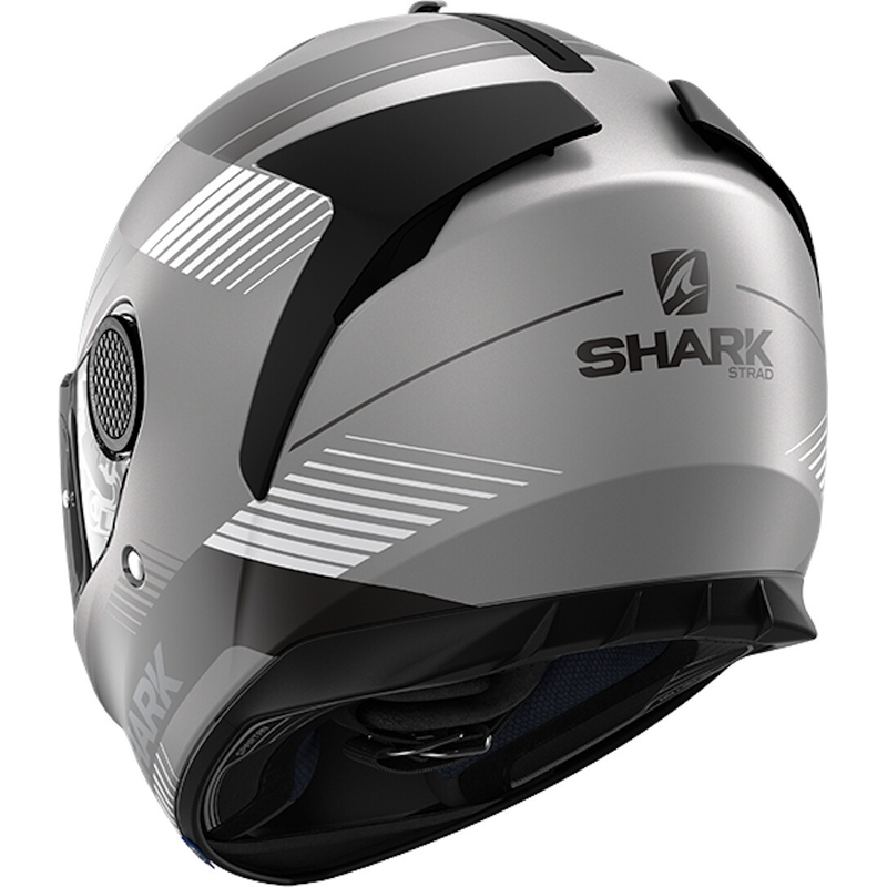 Integrált sisak SHARK SPARTAN Strad antracit-ezüst