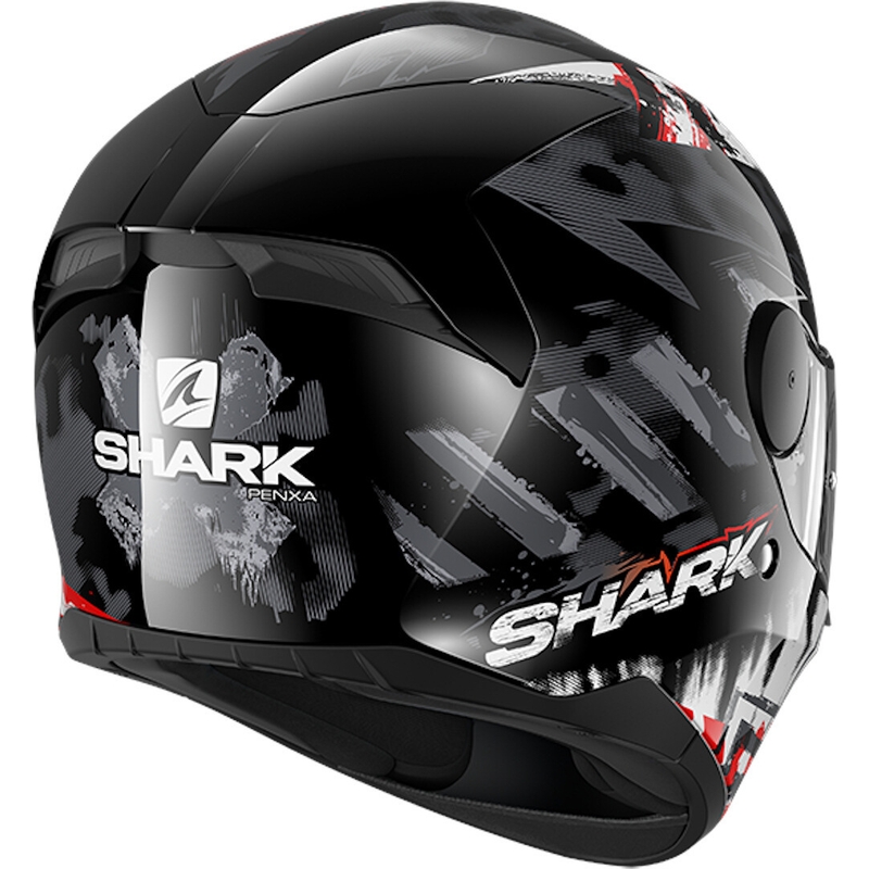 Zárt sisak SHARK D-SKWAL 2 Penxa fekete-fehér-piros kiárusítás