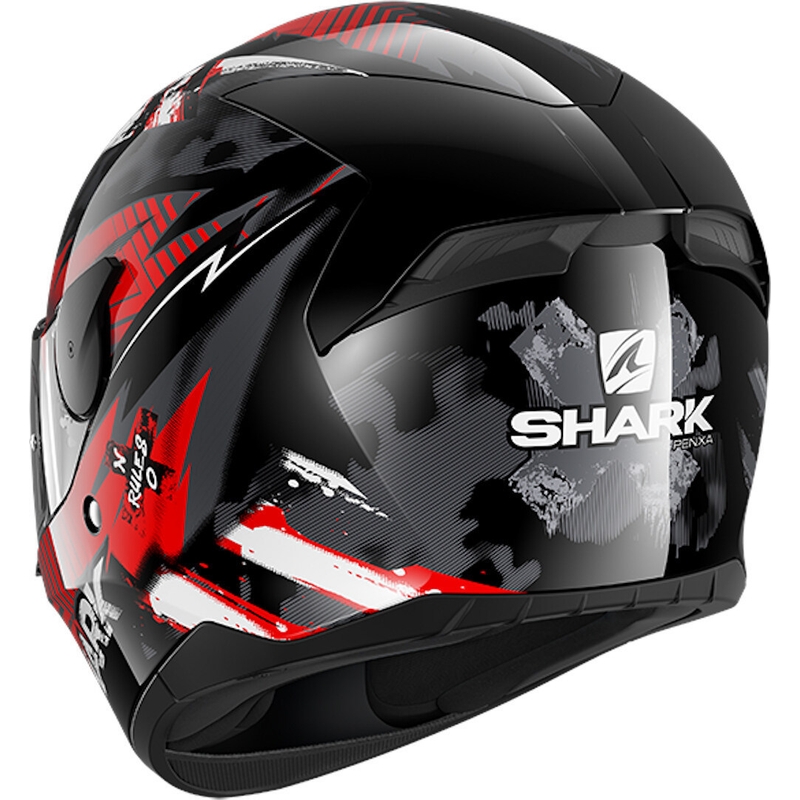 Zárt sisak SHARK D-SKWAL 2 Penxa fekete-fehér-piros kiárusítás