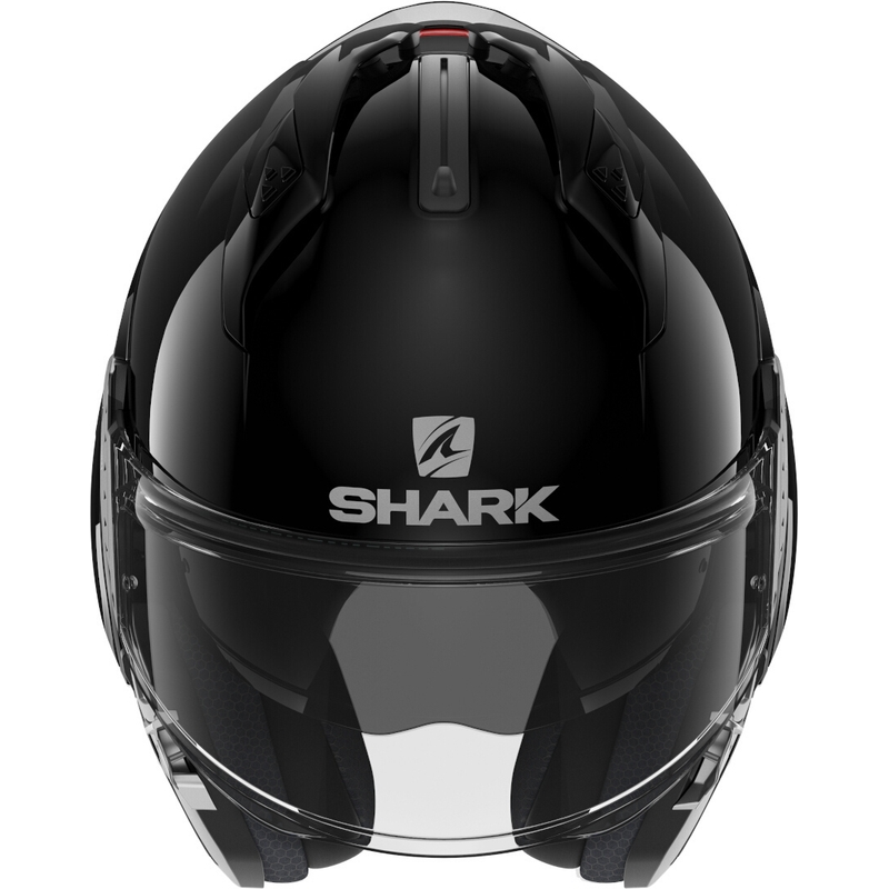 Flip sisak SHARK EVO-GT Üres fekete fényes