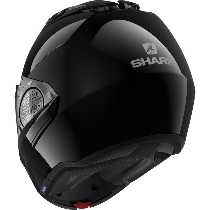 Flip sisak SHARK EVO-GT Üres fekete fényes