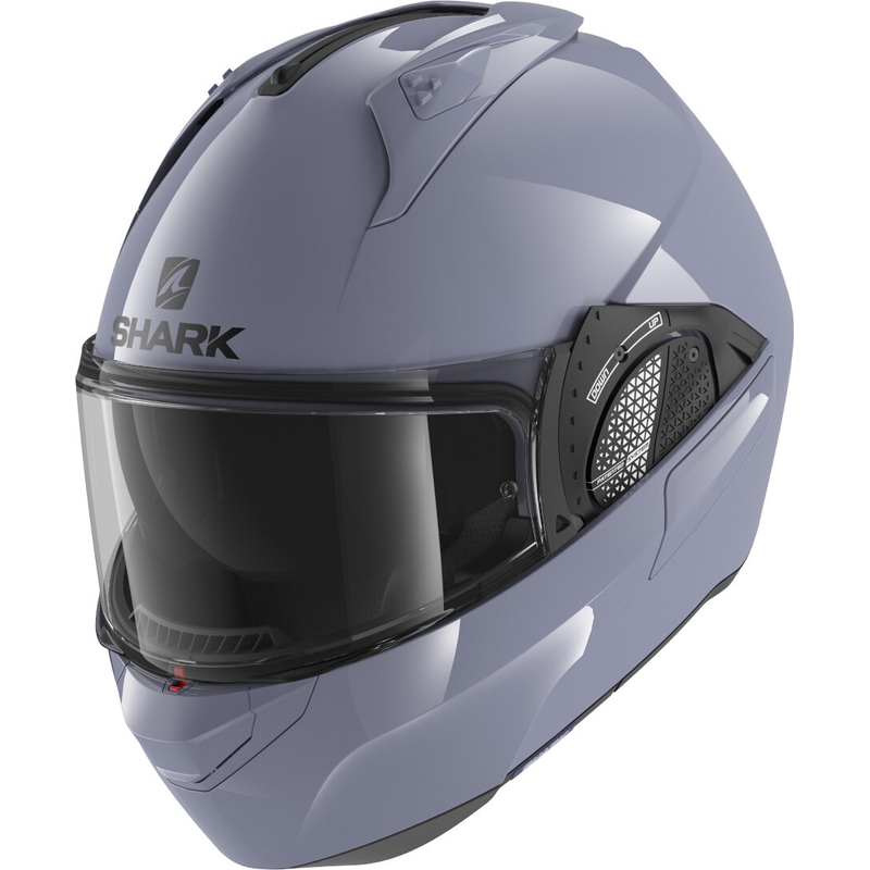 Flip sisak SHARK EVO-GT Üres szürke, magasfényű