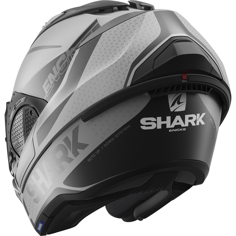 Flip sisak SHARK EVO-GT Encke szürke-fekete kiárusítás