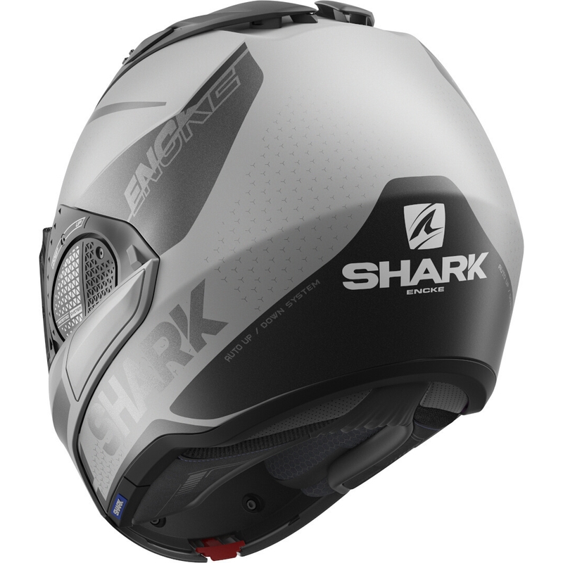 Flip sisak SHARK EVO-GT Encke szürke-fekete kiárusítás