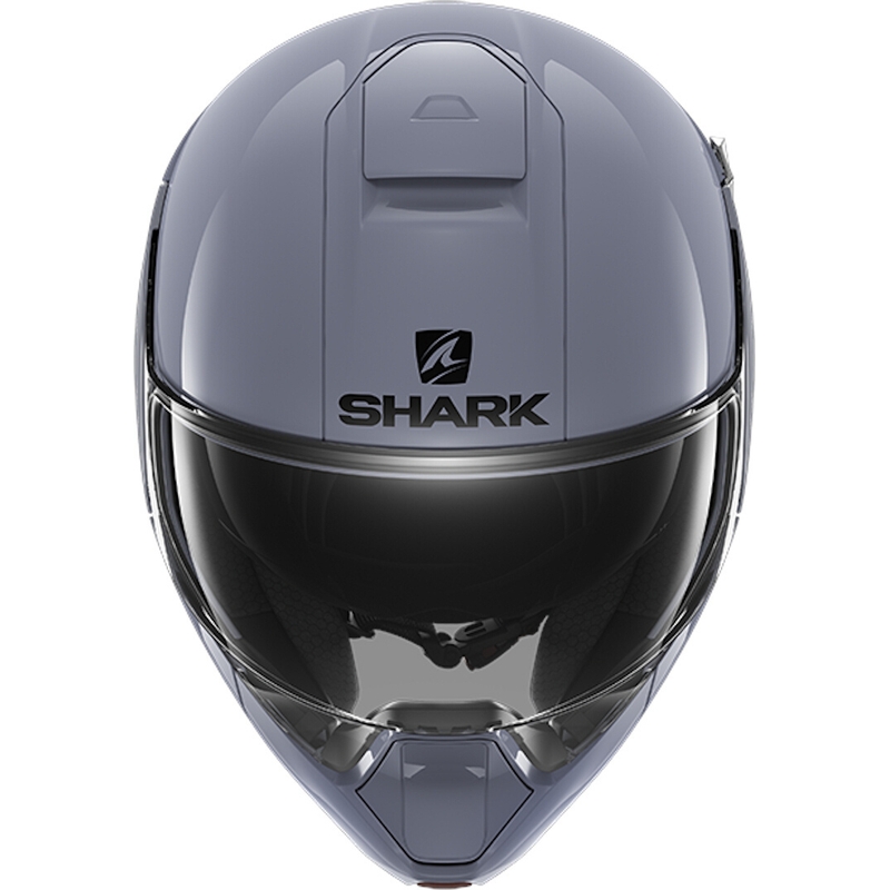 Billenő sisak SHARK EVOJET Üres szürke