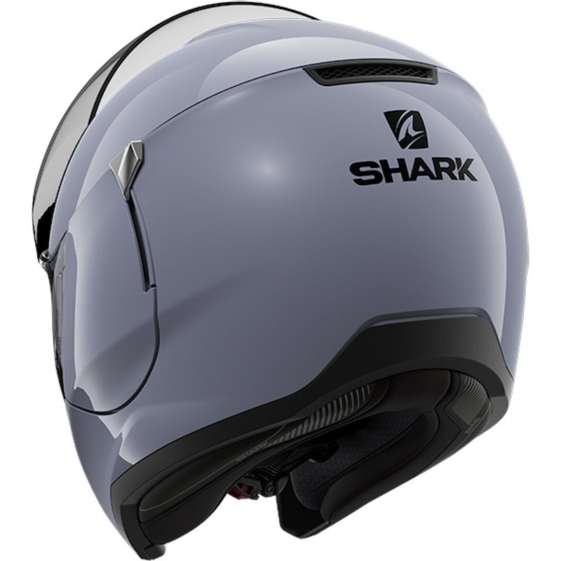 Billenő sisak SHARK EVOJET Üres szürke
