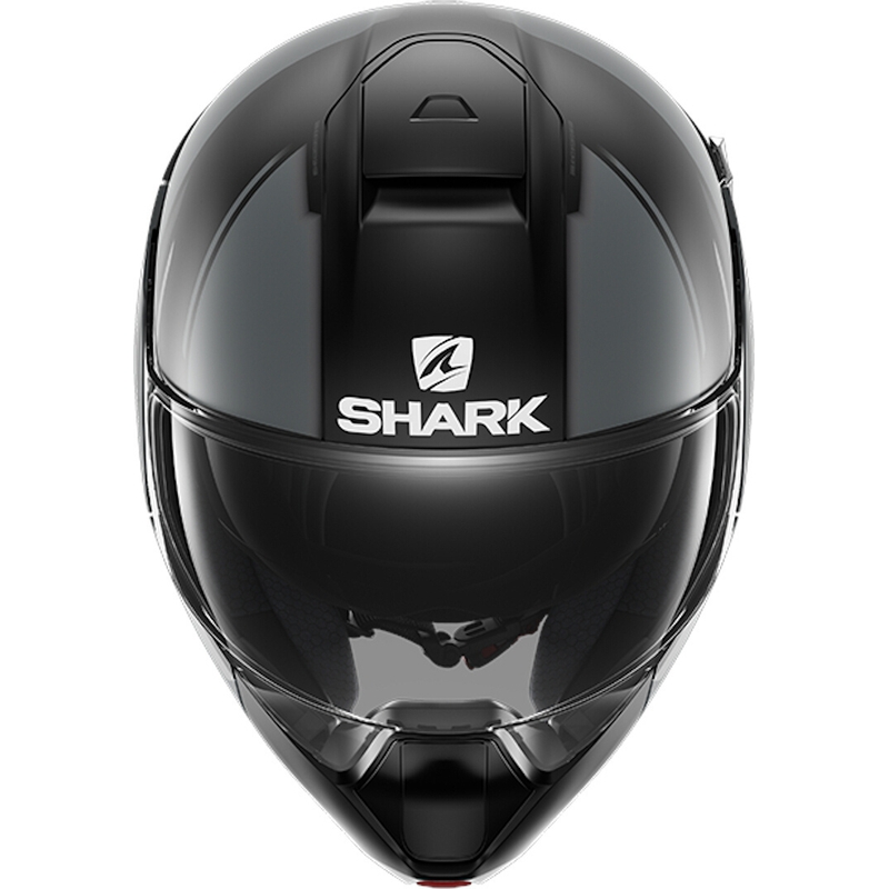 Billenő sisak SHARK EVOJET Vyda fekete-szürke