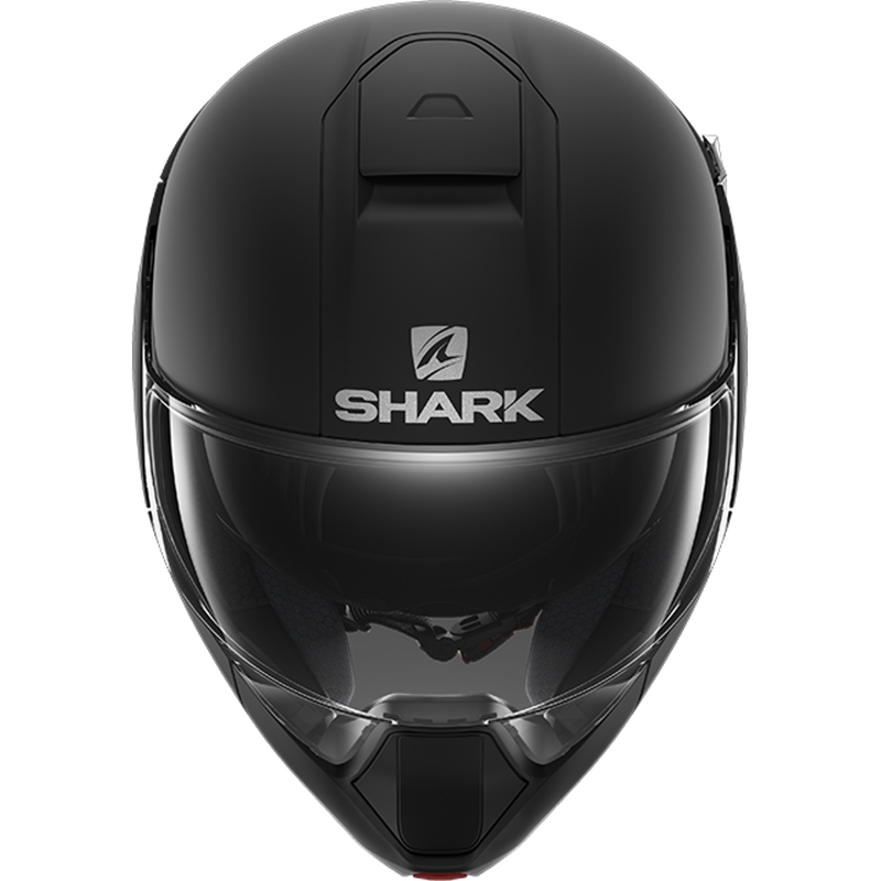 Billenő sisak SHARK EVOJET Üres fekete matt kiárusítás