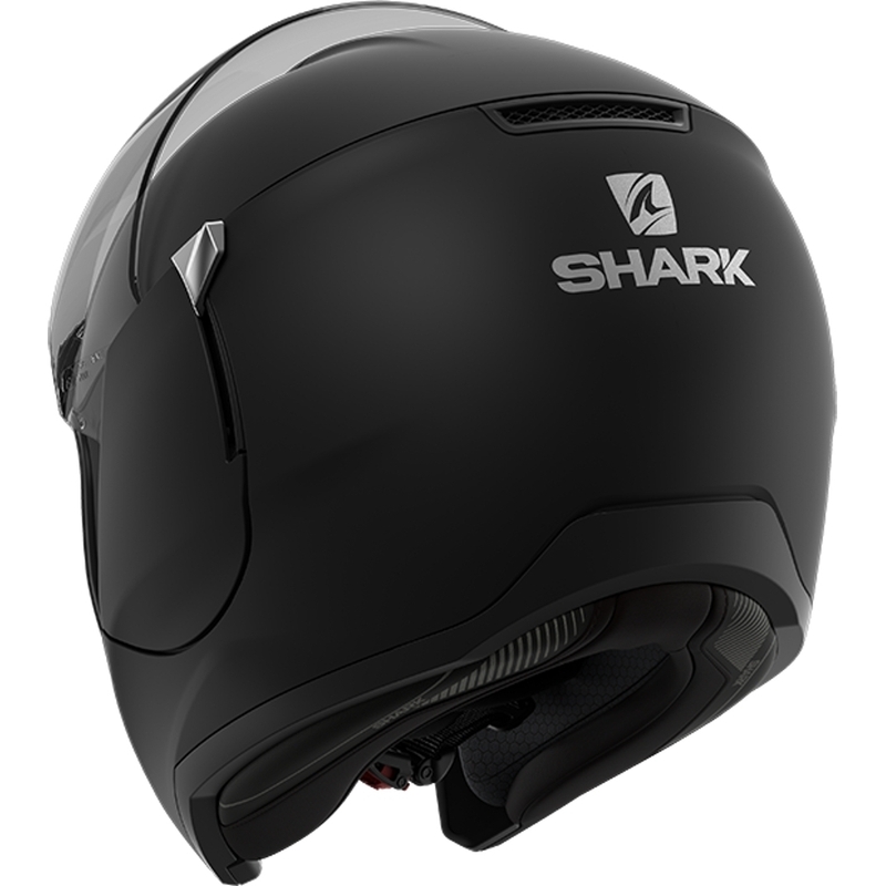 Billenő sisak SHARK EVOJET Üres fekete matt kiárusítás