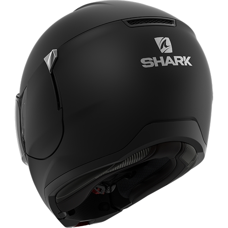 Billenő sisak SHARK EVOJET Üres fekete matt kiárusítás