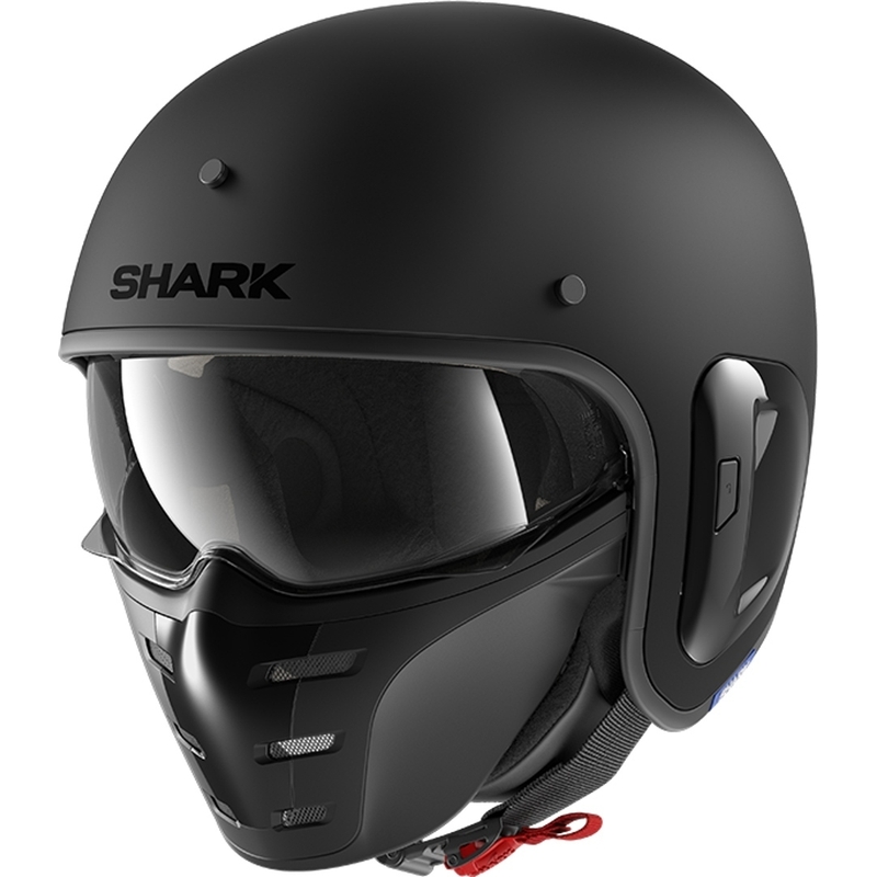 Nyitott sisak SHARK S-DRAK 2 Üres fekete matt