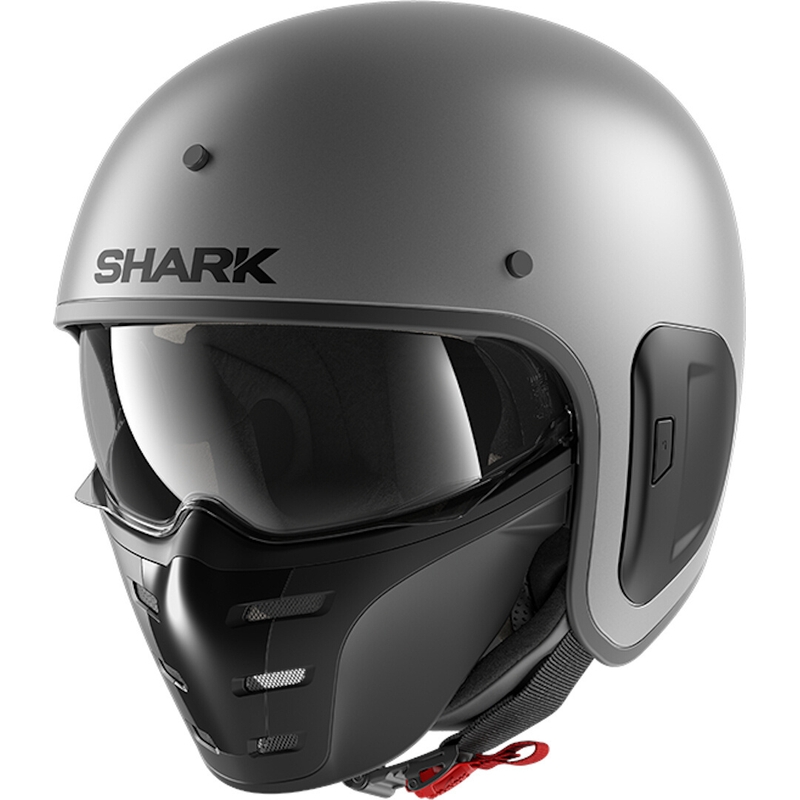 SHARK S-DRAK 2 Üres antracit matt levehető állú bukósisak