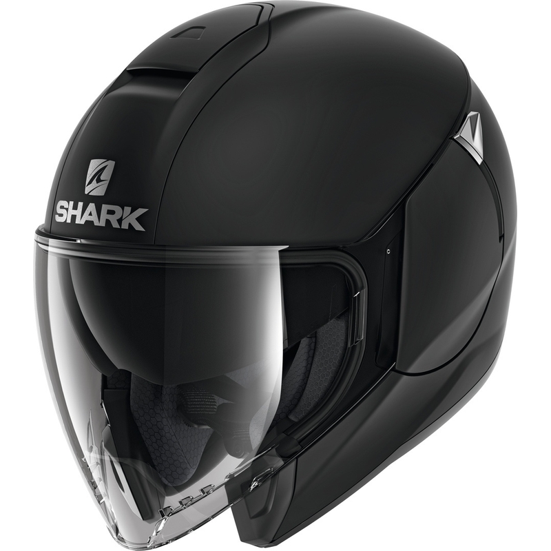 Nyitott sisak SHARK CITYCRUISER Üres fekete matt kiárusítás