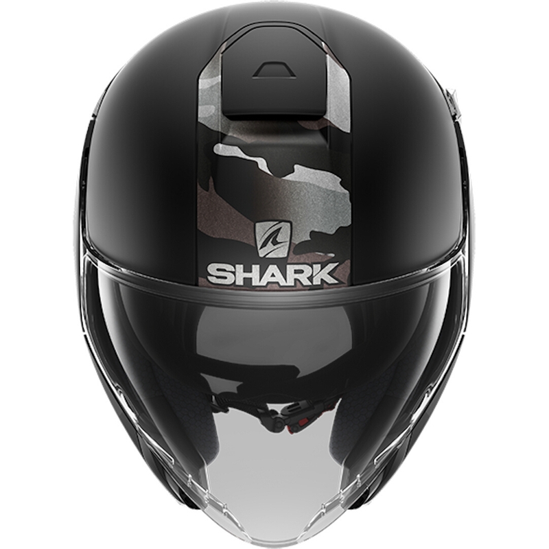 Nyitott sisak SHARK CITYCRUISER Genome fekete-szürke kiárusítás