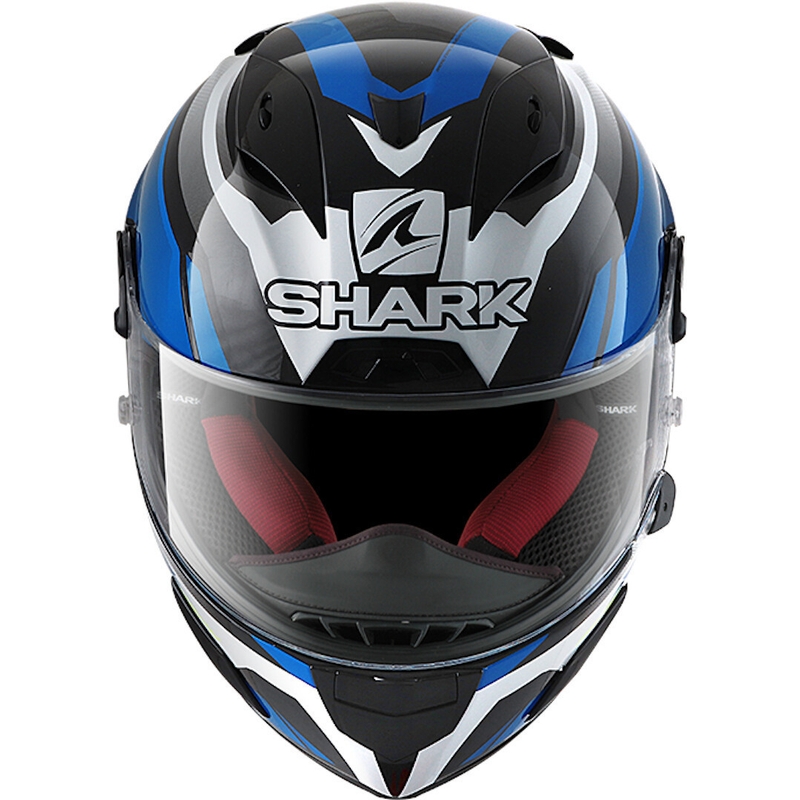 Integrált sisak SHARK RACE R-PRO Aspy fekete-kék-fluo sárga