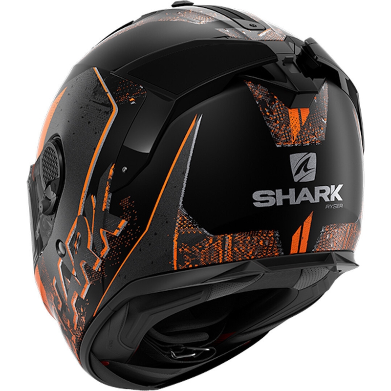 Integrált sisak SHARK SPARTAN GT Ryser fekete-szürke-narancs